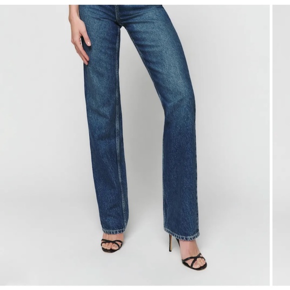 Reformation Denim - Reformation Cynthia High Rise Straight Jeans - Lanier Wash - Sz 28 - NWT